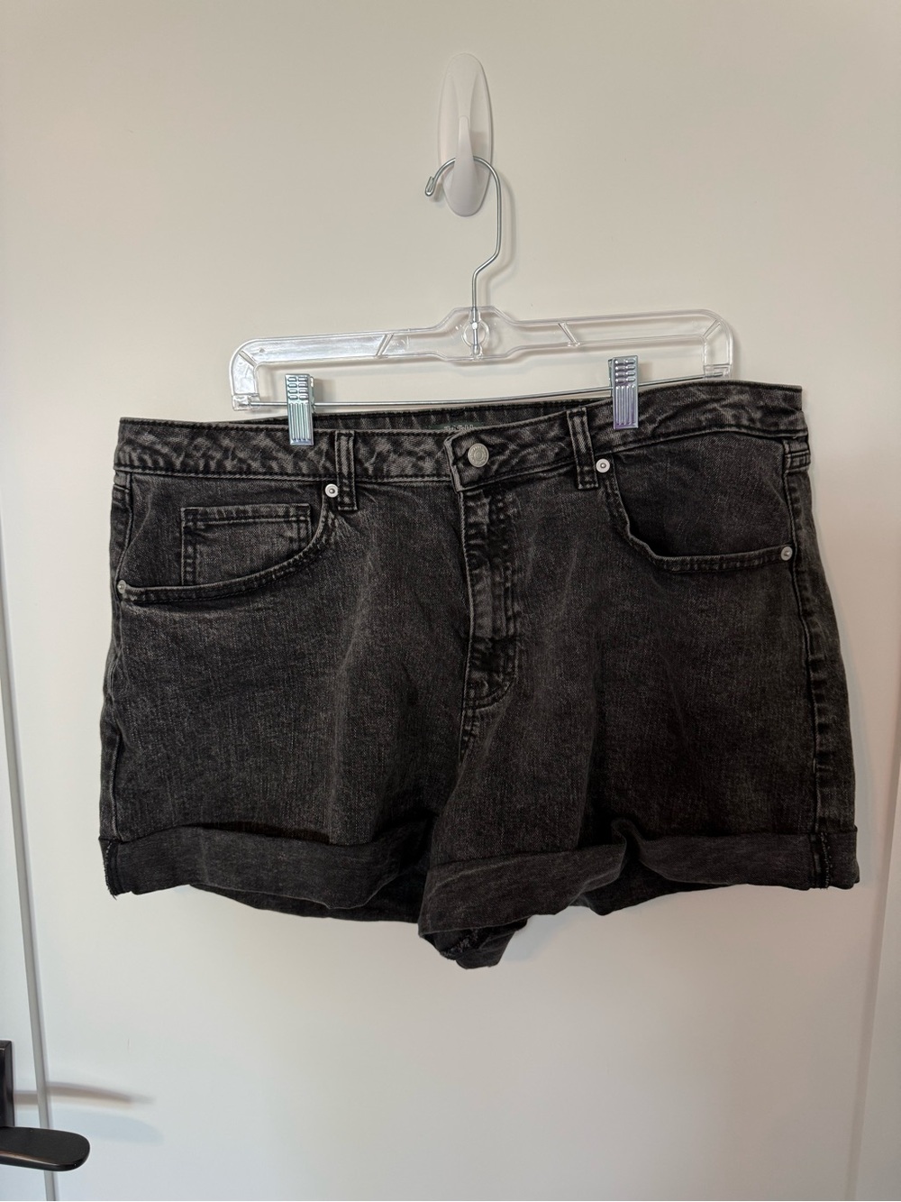 Wild Fable black denim shorts